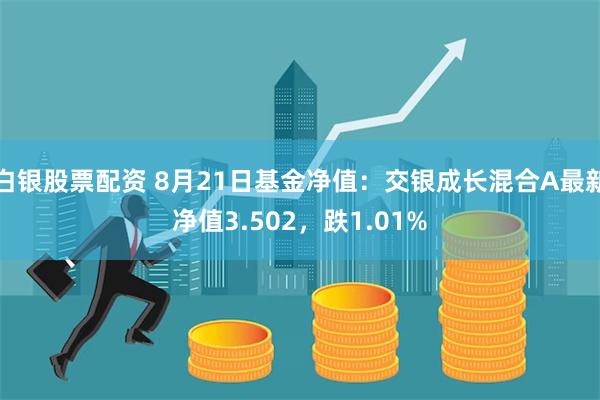 白银股票配资 8月21日基金净值：交银成长混合A最新净值3.502，跌1.01%