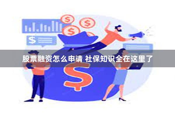 股票融资怎么申请 社保知识全在这里了