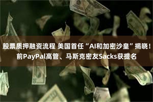 股票质押融资流程 美国首任“AI和加密沙皇”揭晓！前PayPal高管、马斯克密友Sacks获提名